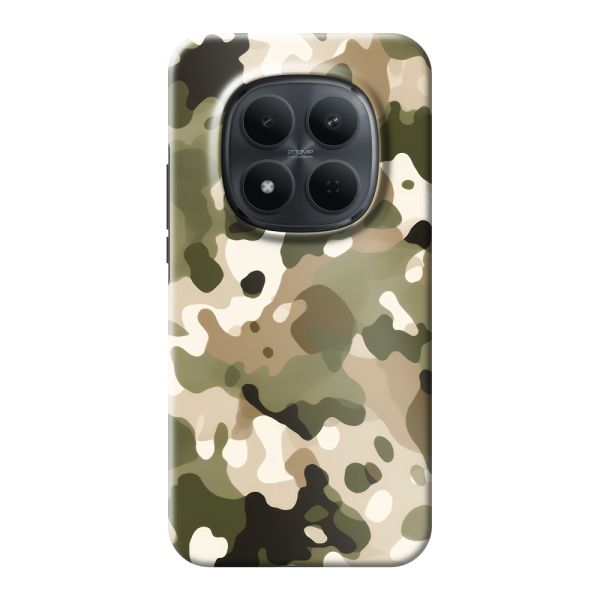 Coque Xiaomi Redmi Note 15 Pro (5G) ultra-résistante avec imprimé camouflage - Motif militaire