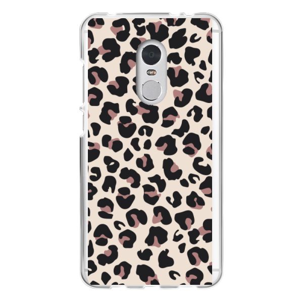 Flexibel Xiaomi Redmi 5 hoesje met Panter Print - Beige Luipaardprint