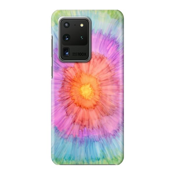 Volledig bedrukt Samsung Galaxy S20 Ultra / S20 Ultra 5G hard case hoesje met Tie-dye - Kleurverloop Aquarel