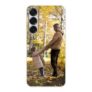 Coque rigide imprimée au dos (Transparent)