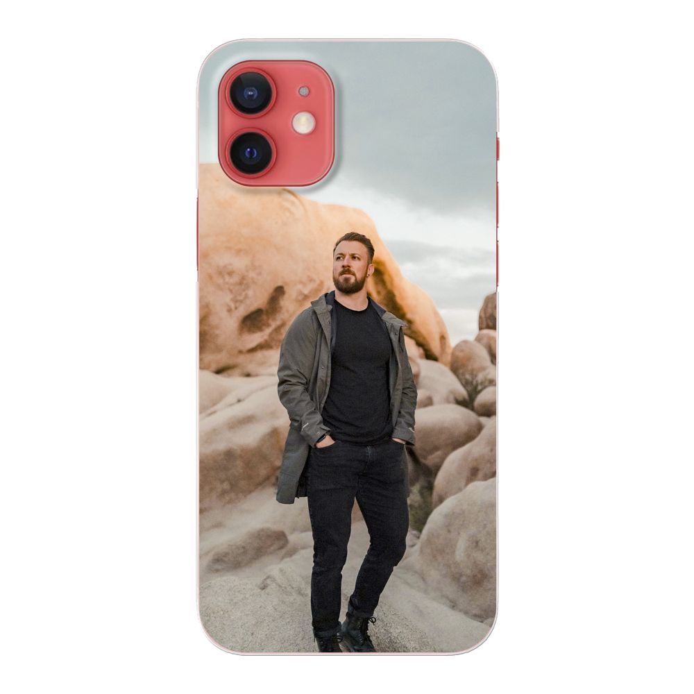 Achterkant bedrukt hard case hoesje (Transparant)