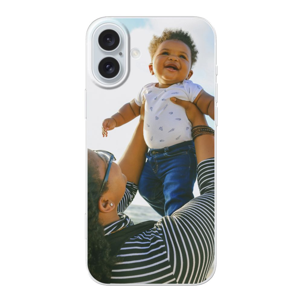 Coque souple imprimée au dos (Transparent)
