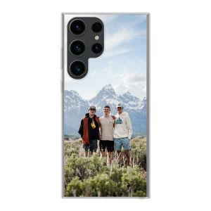Coque rigide imprimée au dos (Transparent)