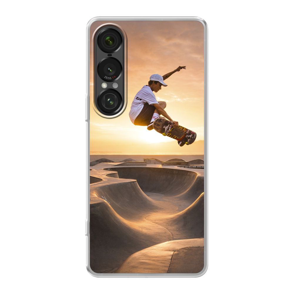 Coque souple imprimée au dos (Transparent)