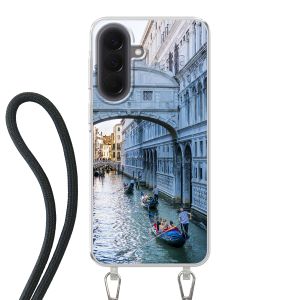 Coque imprimée au dos avec cordon