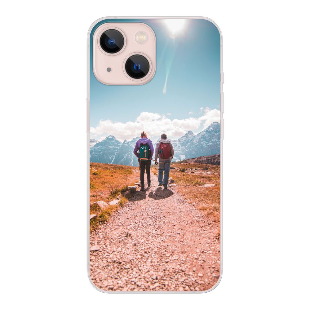 Coque souple imprimée au dos (Transparent)