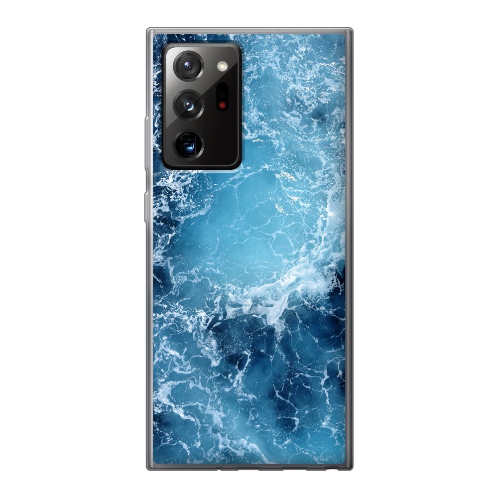 Achterkant bedrukt soft case hoesje (Transparant)