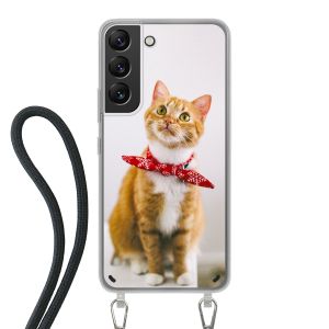 Coque imprimée au dos avec cordon