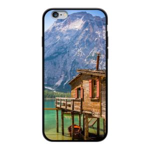 Coque souple imprimée au dos (Noir)