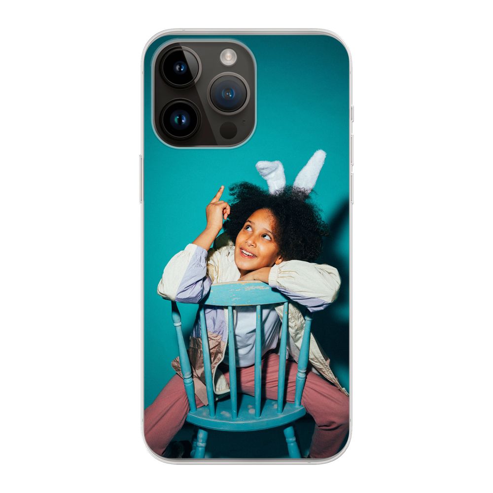 Coque souple imprimée au dos (Transparent)