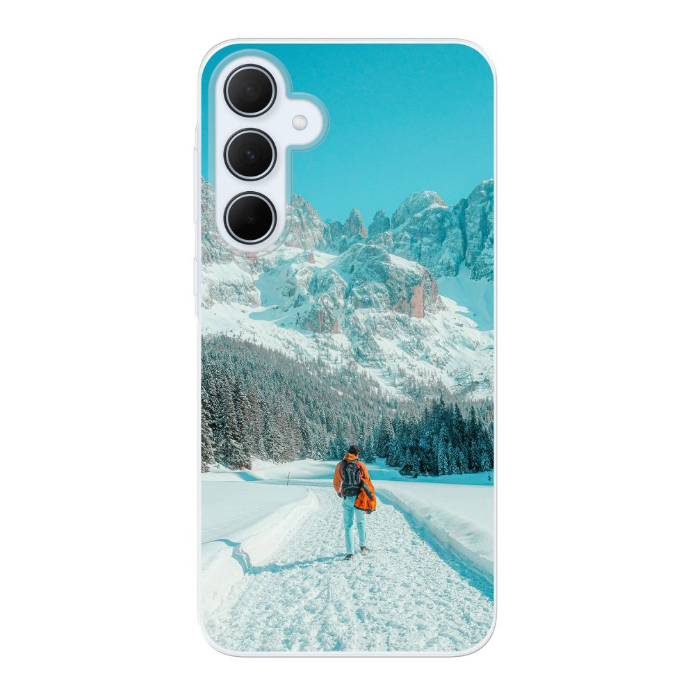 Coque souple imprimée au dos (Transparent)