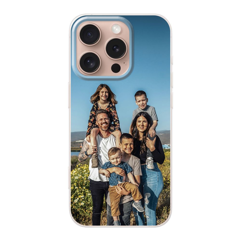 Coque souple imprimée au dos (Transparent)