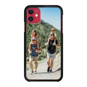 Coque rigide imprimée au dos (Noir)