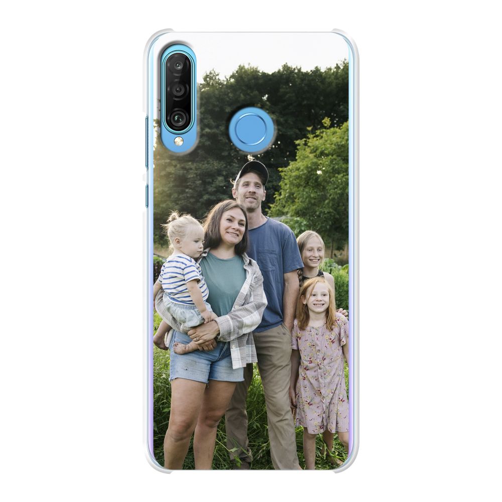 Coque rigide imprimée au dos (Transparent)