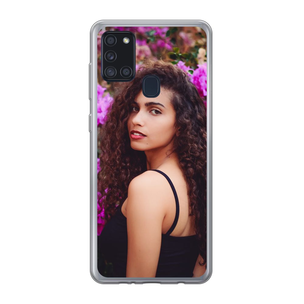 Coque souple imprimée au dos (Transparent)