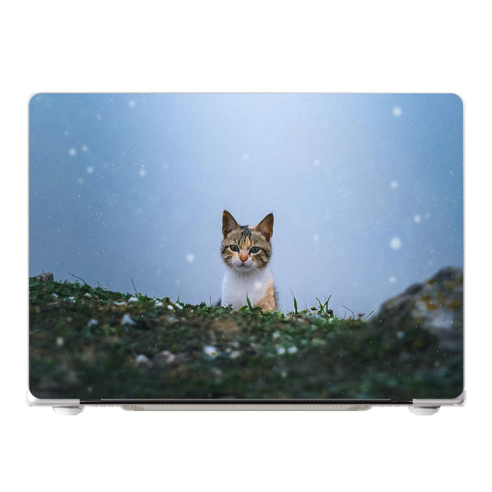Voorkant bedrukt hard case MacBook hoesje