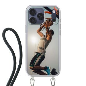 Coque imprimée au dos avec cordon