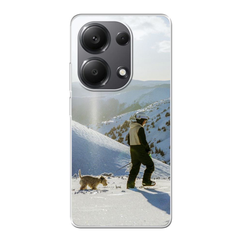 Achterkant bedrukt soft case hoesje (Transparant)