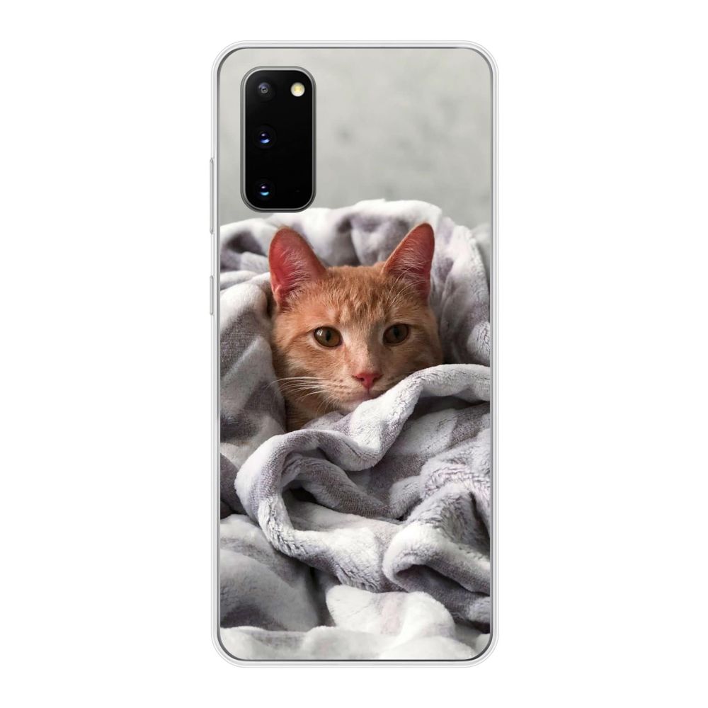 Achterkant bedrukt soft case hoesje (Transparant)