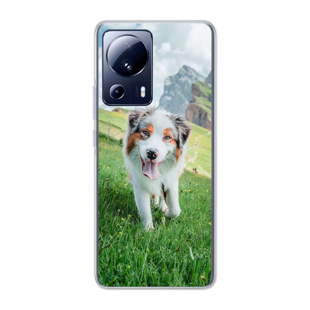 Coque souple imprimée au dos (Transparent)
