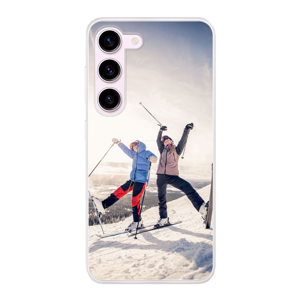 Coque souple imprimée au dos (Transparent)