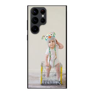 Coque souple imprimée au dos (Noir)