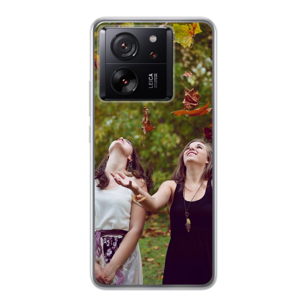 Achterkant bedrukt soft case hoesje (Transparant)