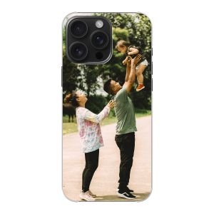 Coque rigide imprimée au dos (Transparent)