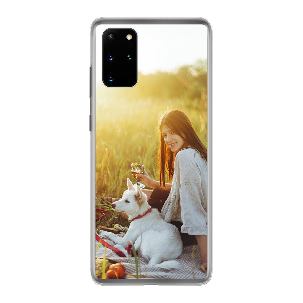 Achterkant bedrukt hard case hoesje (Transparant)