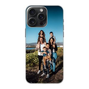 Coque rigide imprimée au dos (Transparent)