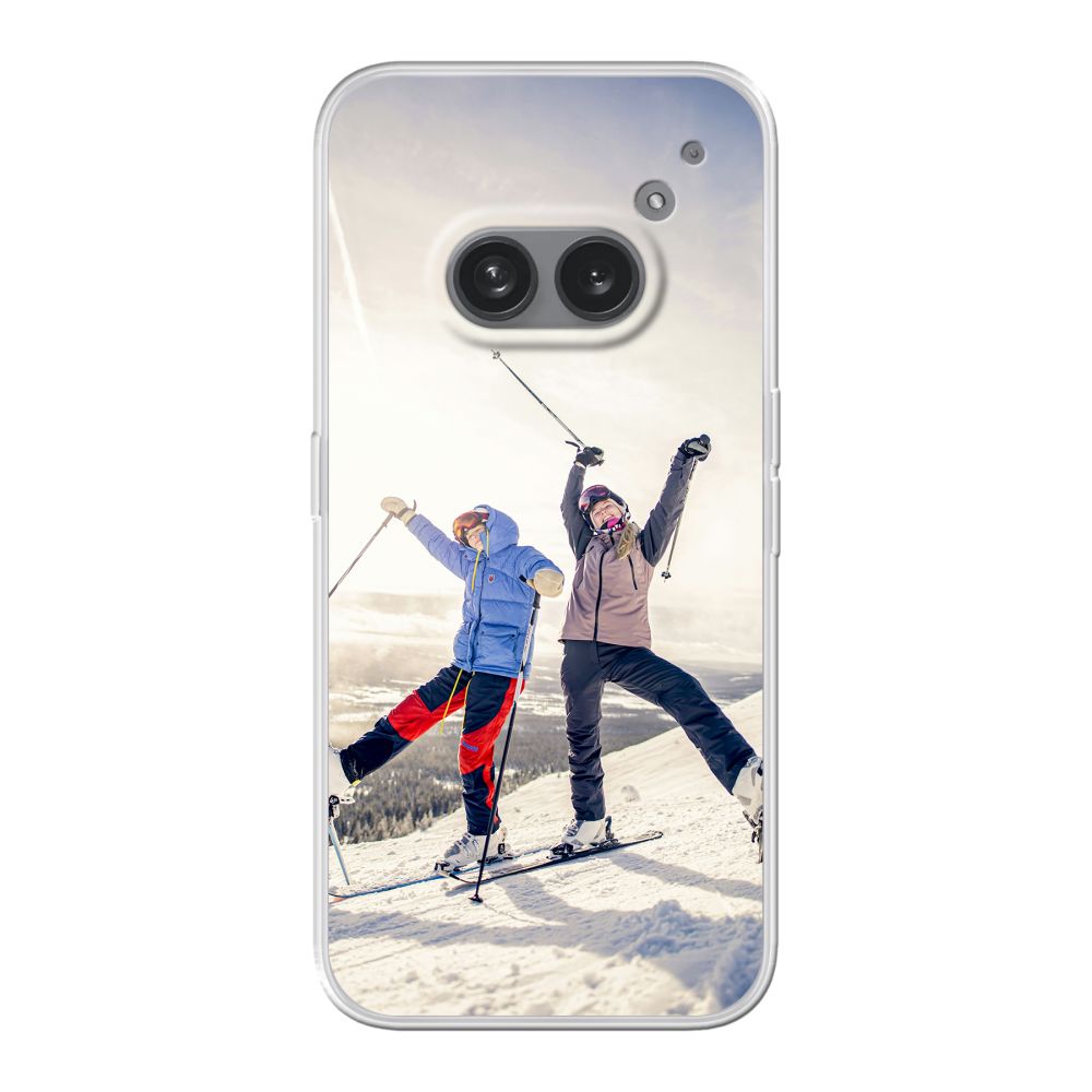 Coque souple imprimée au dos (Transparent)