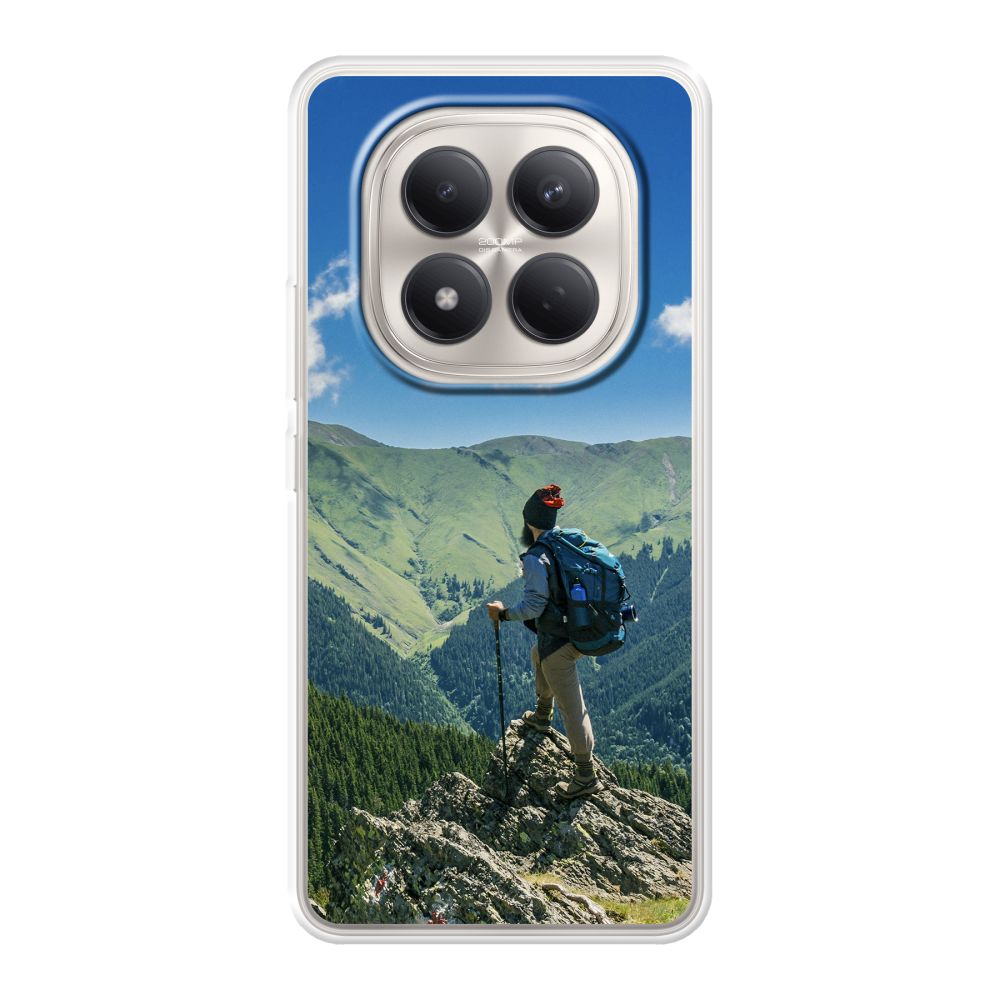 Coque souple imprimée au dos (Transparent)