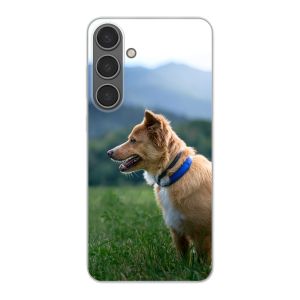 Coque rigide imprimée au dos (Transparent)