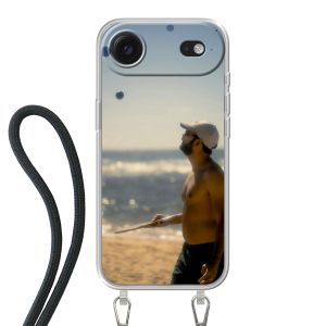 Coque imprimée au dos avec cordon