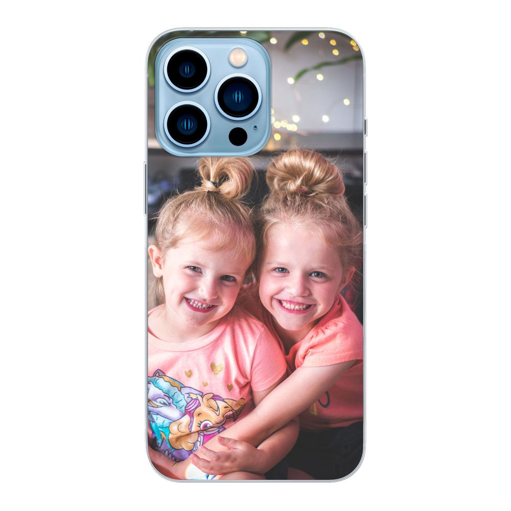 Coque souple imprimée au dos (Transparent)