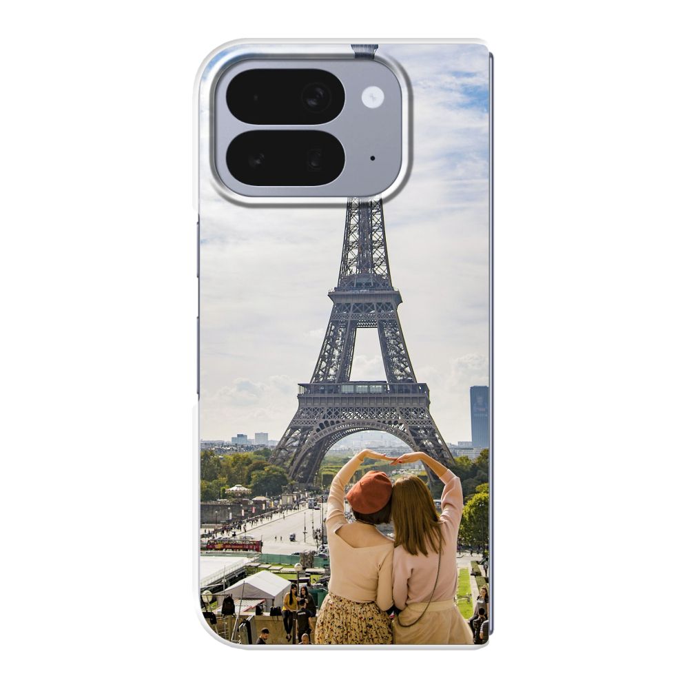 Coque rigide imprimée au dos (Transparent)