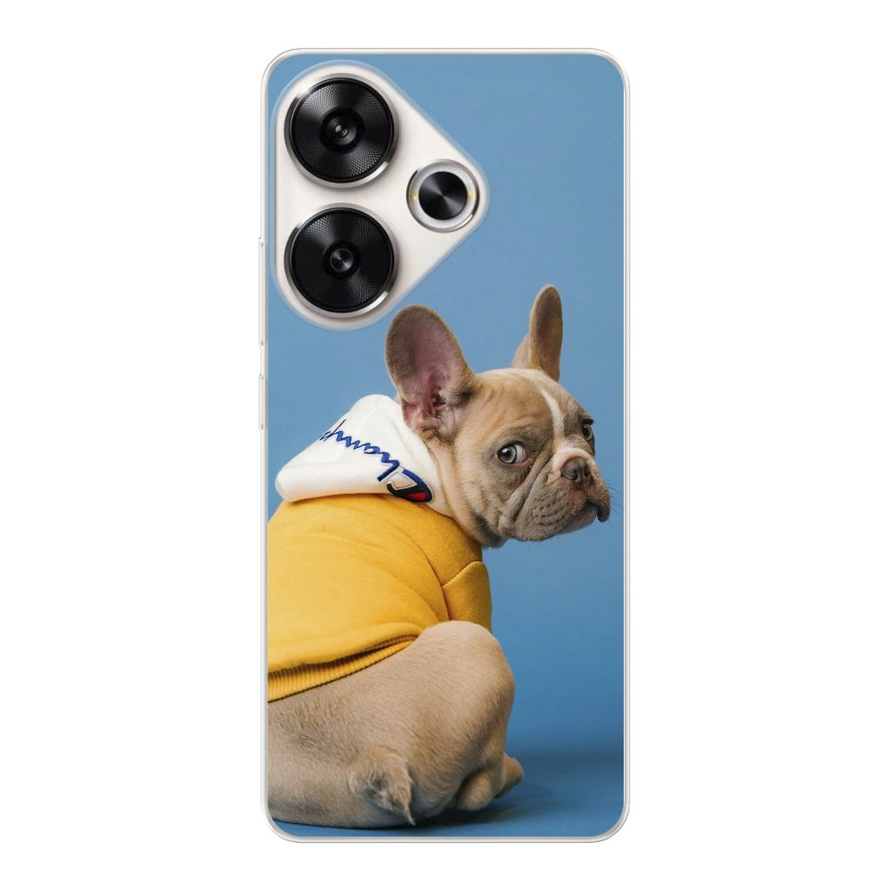 Achterkant bedrukt soft case hoesje (Transparant)