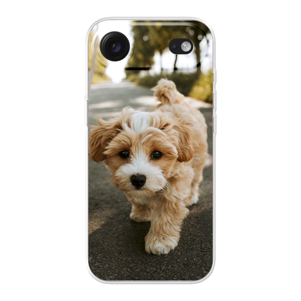Coque souple imprimée au dos (Transparent)