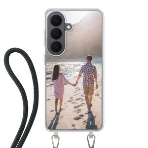 Coque imprimée au dos avec cordon