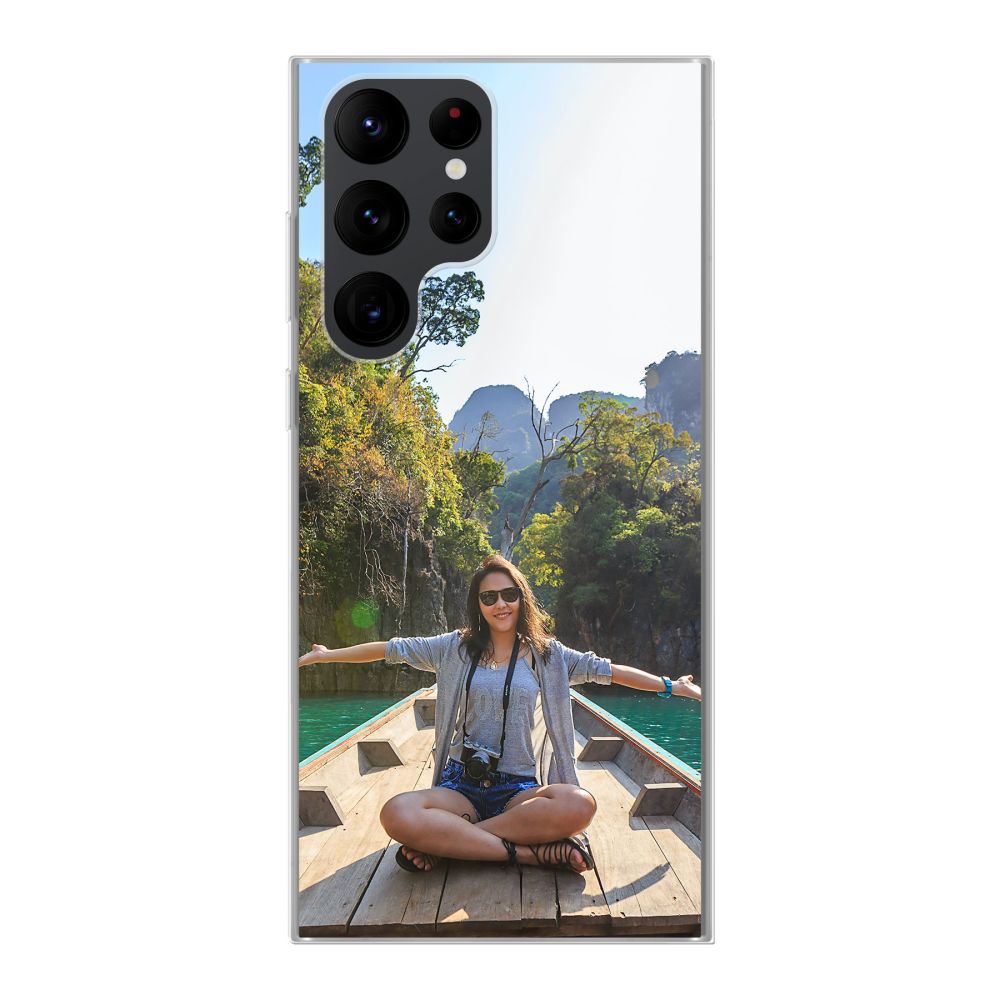 Coque souple imprimée au dos (Transparent)