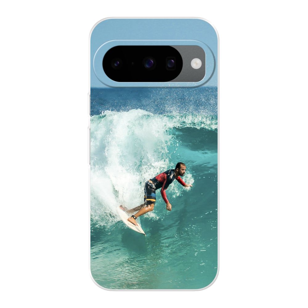 Achterkant bedrukt soft case hoesje (Transparant)