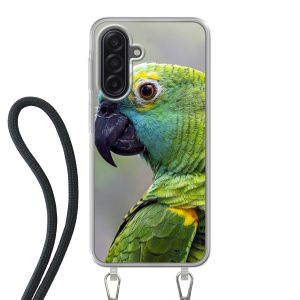 Achterkant bedrukt hoesje met draagkoord