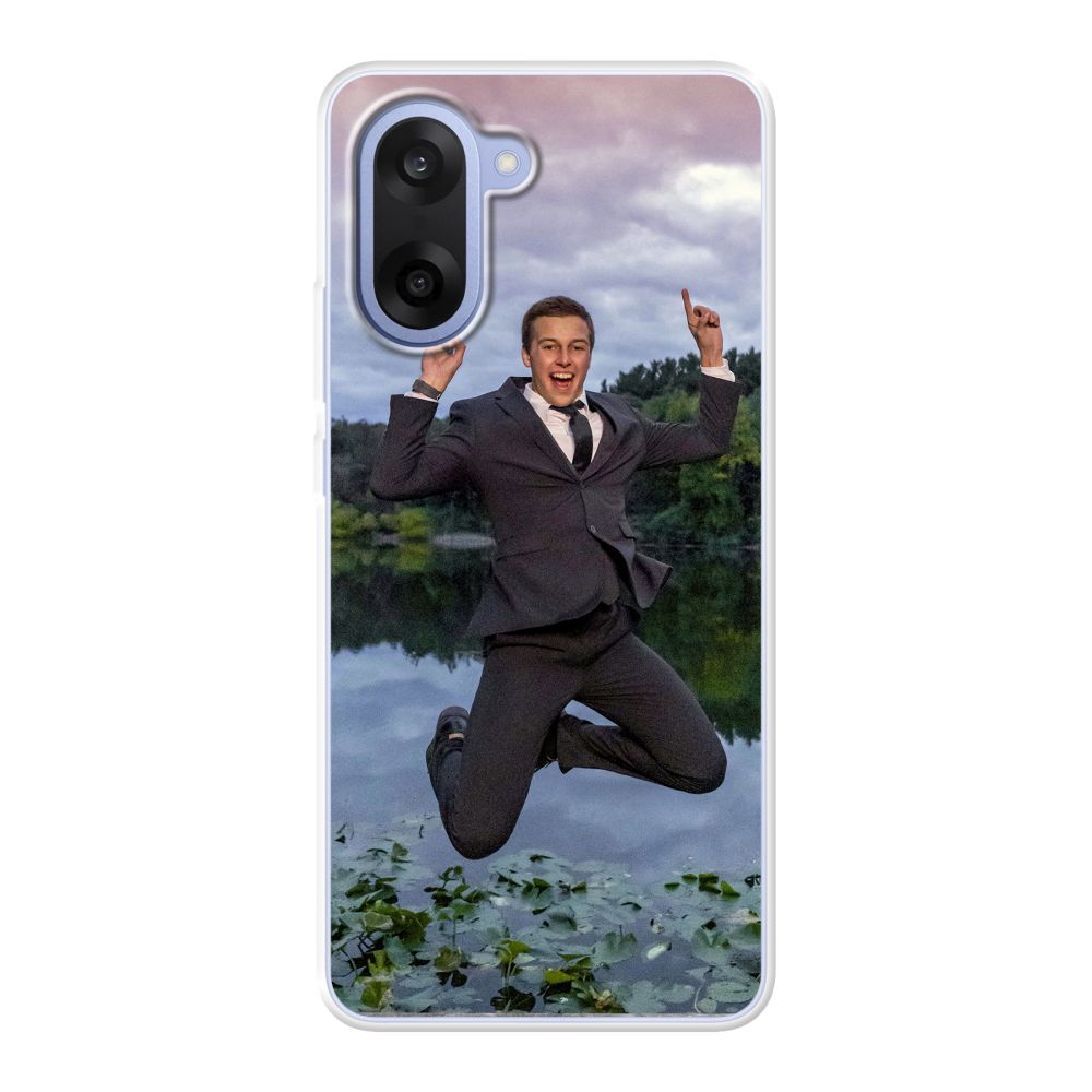 Coque souple imprimée au dos (Transparent)