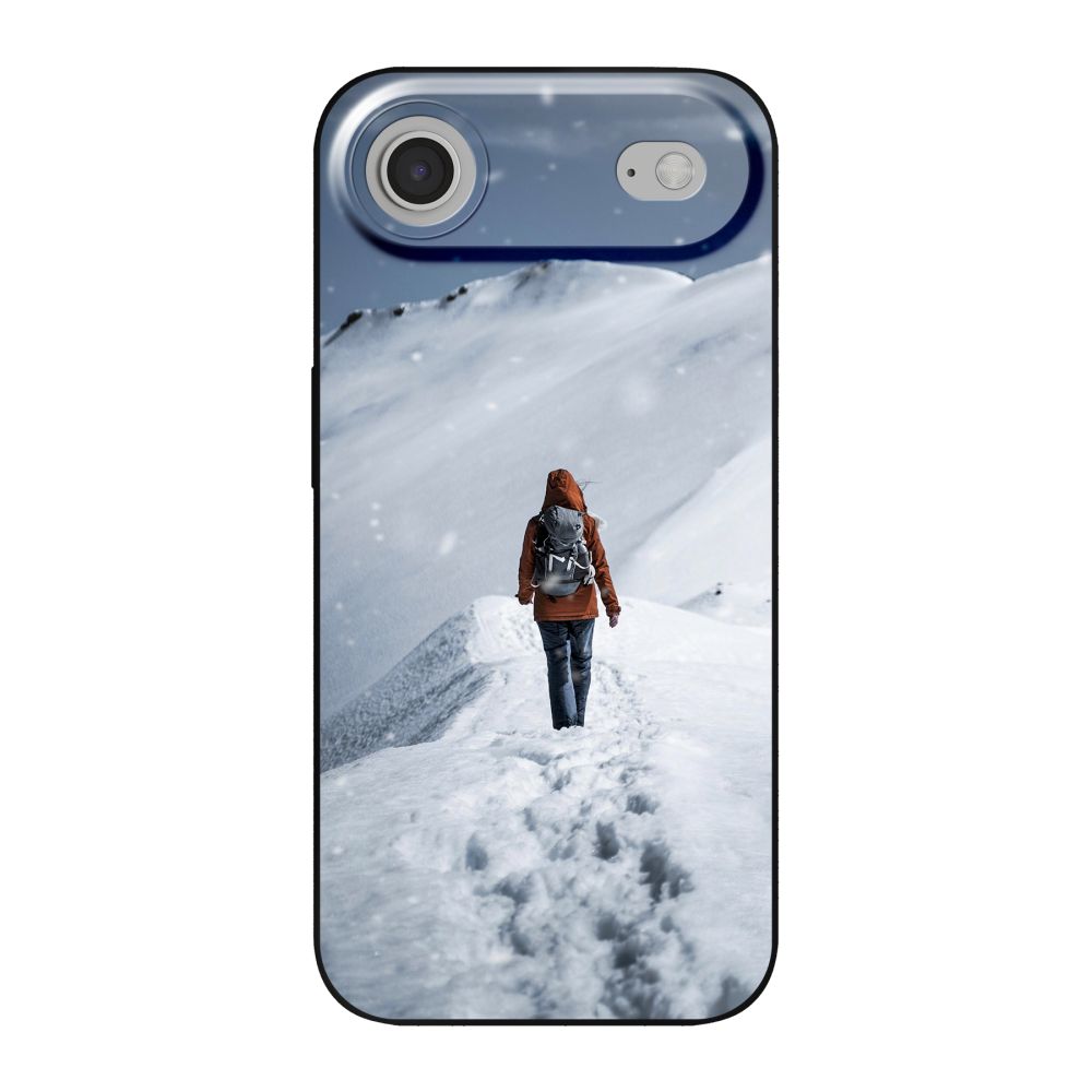 Coque souple imprimée au dos (Noir)