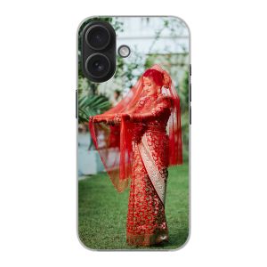 Coque rigide imprimée au dos (Transparent)