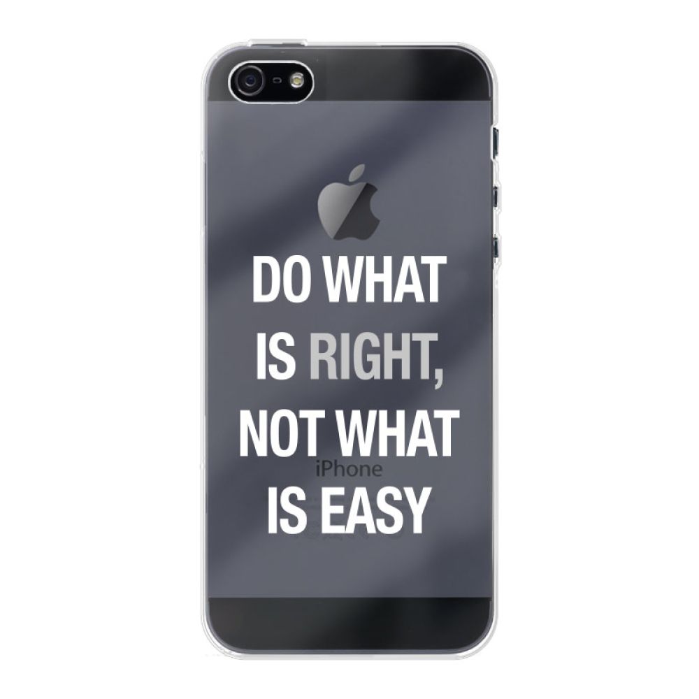 Achterkant bedrukt soft case hoesje (Transparant)