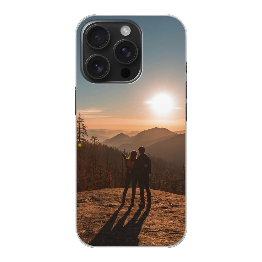 Coque rigide imprimée au dos (Transparent)