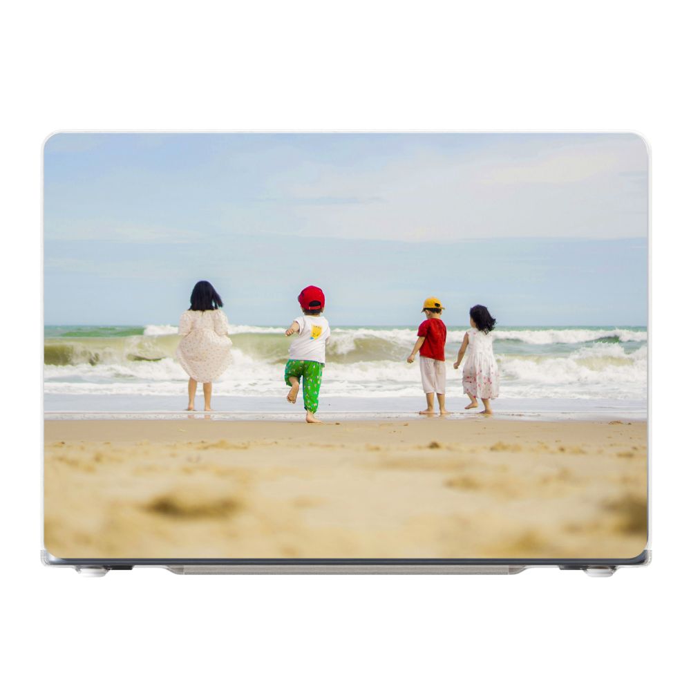 Voorkant bedrukt hard case MacBook hoesje