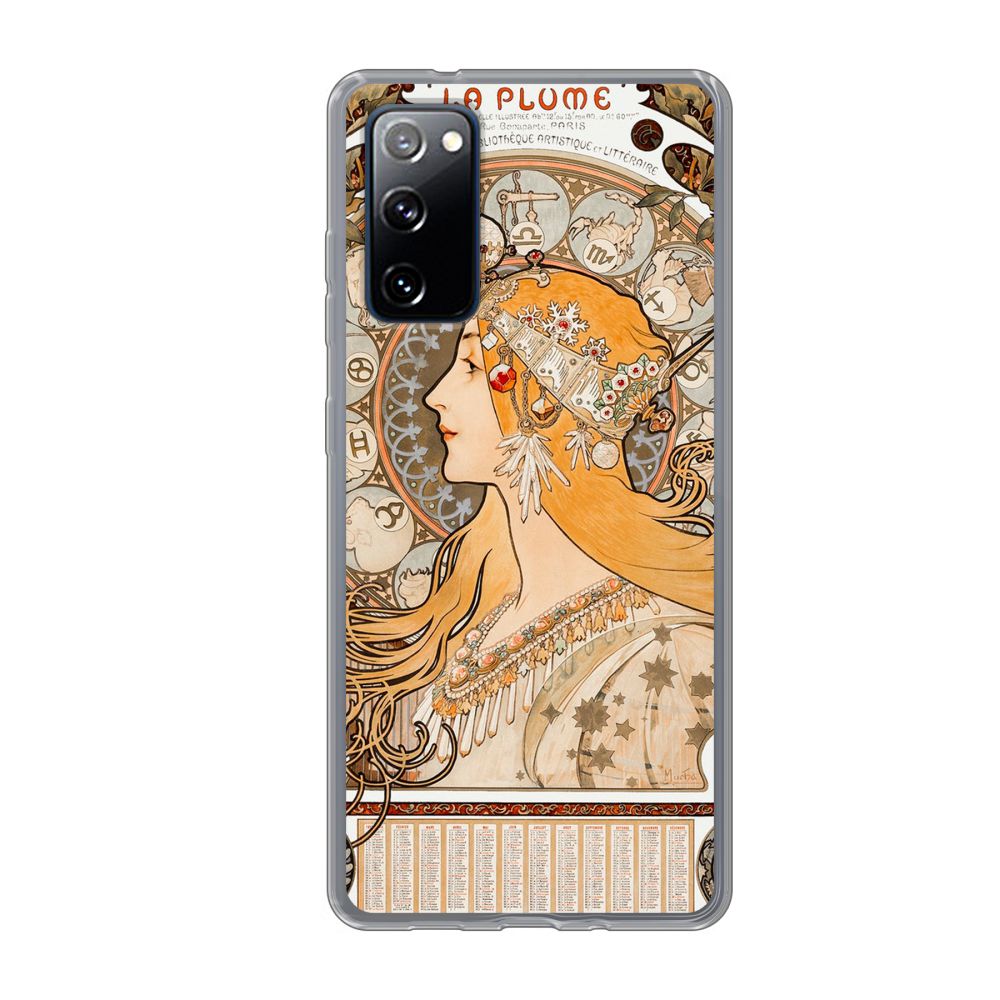 Achterkant bedrukt soft case hoesje (Transparant)