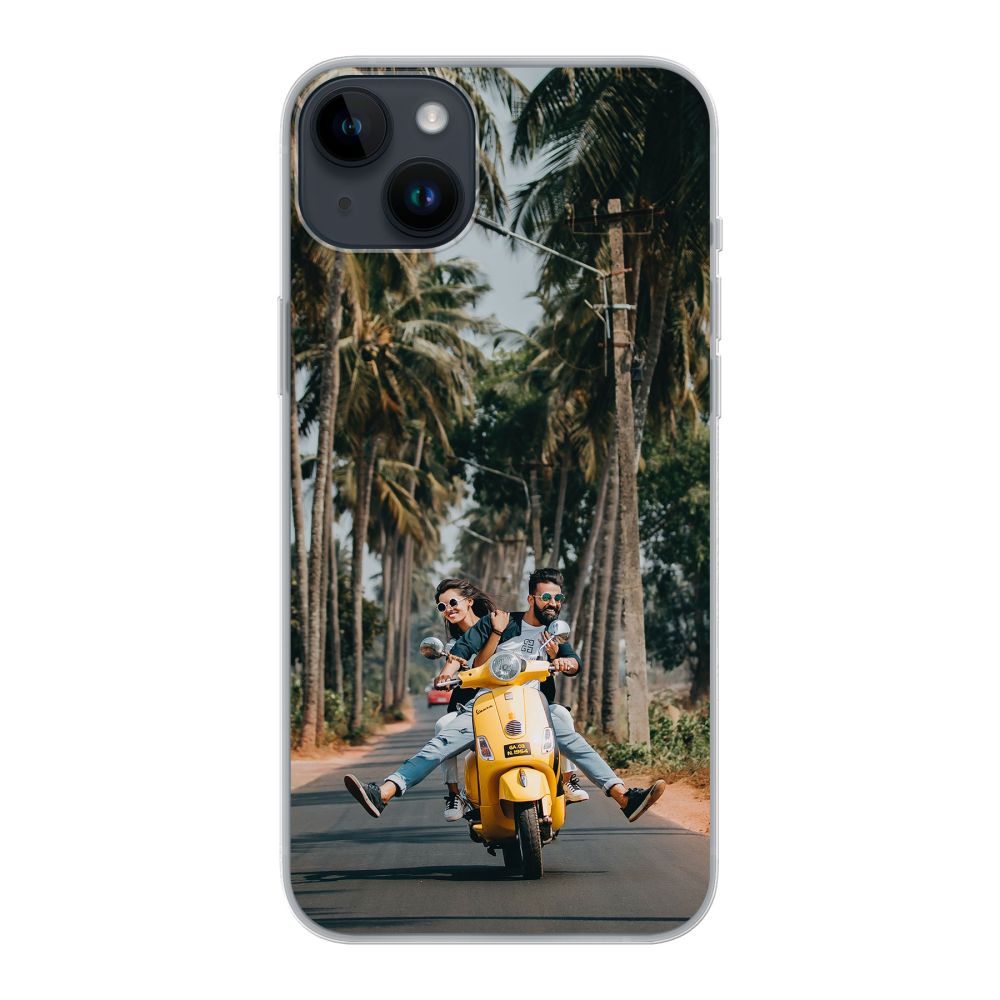 Coque souple imprimée au dos (Transparent)